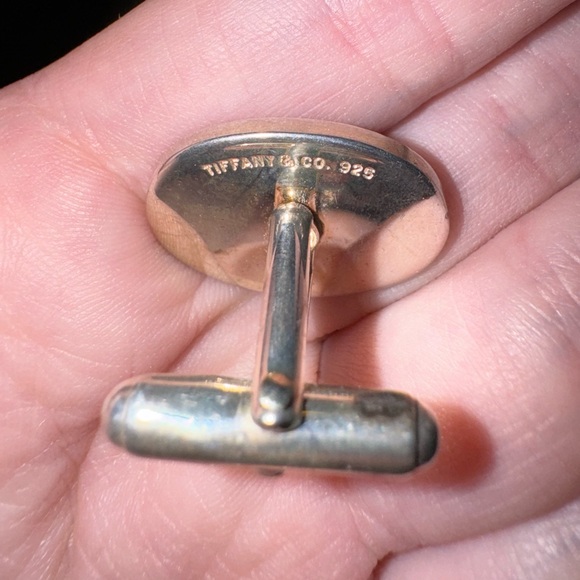 Tiffany & Co AUTHENTIC Vintage 925 Sterling Silver Cufflinks Cuff Links - Picture 10 of 16